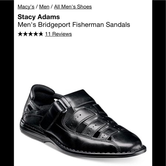 stacy adams men's bridgeport fisherman sandals